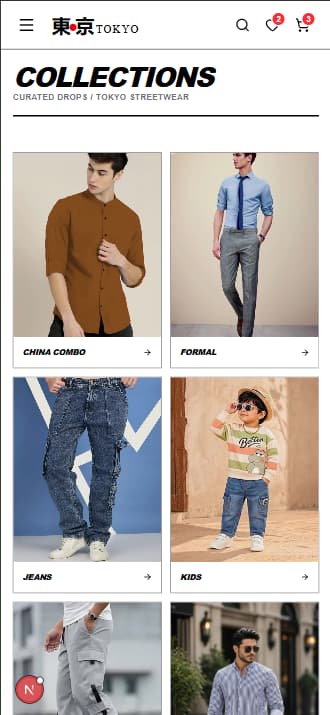Tokyo Fashion clothing collections